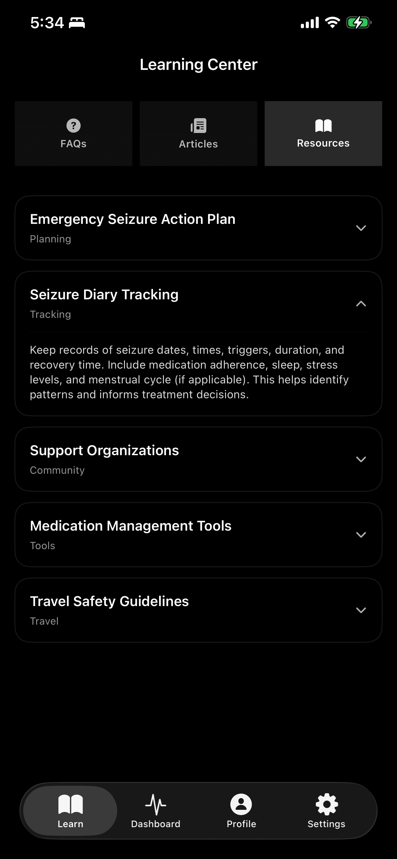 learning center faqs articles resources